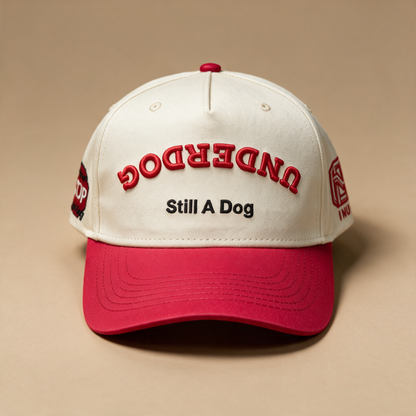 Underdog Still A Dog Cream & Red