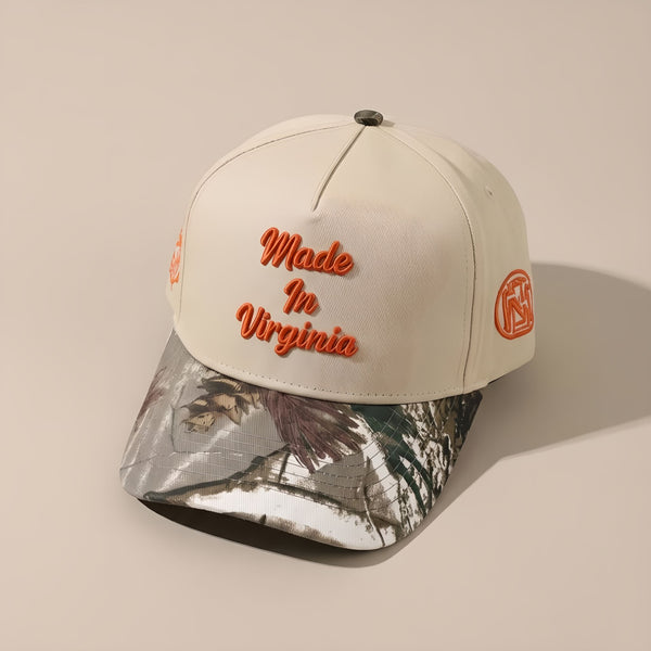 Made in Virginia Orange Camo